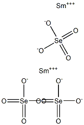 Samarium(III) selenate,,结构式