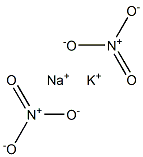 Sodium potassium nitrate,,结构式