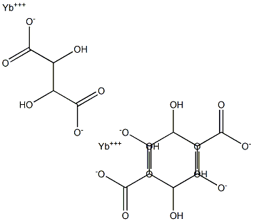 Ytterbium(III) tartrate 化学構造式
