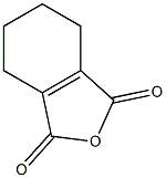 CYCLOHEXENE-1,2-DIMETHANOIC ANHYDRIDE 化学構造式