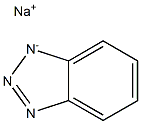 Sodium benzotriazole Struktur