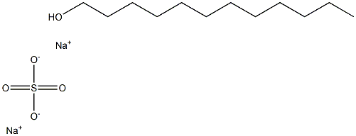 十二烷基醚硫酸钠 结构式
