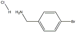 P-bromobenzylamine hydrochloride Structure