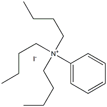 Phenyltributylammonium iodide Structure