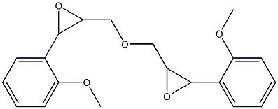 o-Methoxyphenyl-2,3-epoxypropyl ether Structure