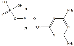 Melamine pyrophosphate Structure