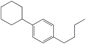 p-Butylcyclohexylbenzene Structure
