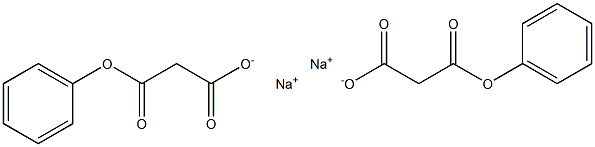 Phenyl malonic acid disodium salt Struktur