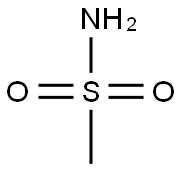 甲磺胺 结构式