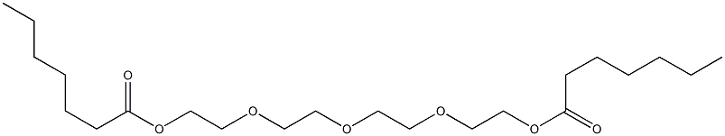 四乙二醇二庚酸酯 结构式