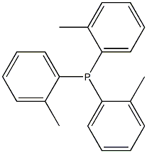 Tris (2-methylphenyl) phosphine 化学構造式