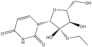 2'-ethoxyuridine 化学構造式