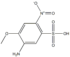 2-methoxy-4-nitroaniline 5-sulfonic acid