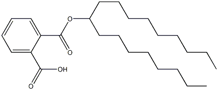 Octyl-decyl phthalate Struktur