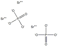 Strontium phosphate 化学構造式
