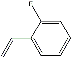 O-fluorostyrene 化学構造式