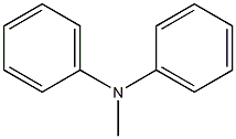 -N- methyl-N- phenylaniline 化学構造式