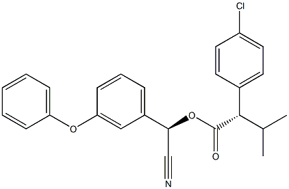 (R,S)-A-cyano-3-phenoxybenzyl (R,S)-2-(4-chlorophenyl)-3-methylbutyrate|(R,S)-A-氰基-3-苯氧基苄基(R,S)-2-(4-氯苯基)-3-甲基丁酸酯