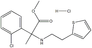 D-(+)-甲基-2-(2-噻吩乙基胺基)-2-(2-氯苯基)-乙酸甲酯盐酸盐