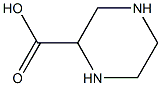 2-Piperazinecarboxylic acid Struktur