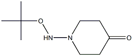 N-叔丁氧氨基-4-哌啶酮, , 结构式