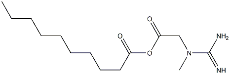 Creatine Decanoate 化学構造式