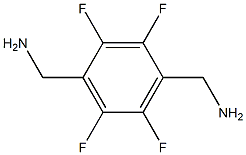 2,3,5,6-四氟对苯二甲胺, , 结构式