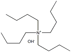 四丁基氢氧化铵10%, , 结构式