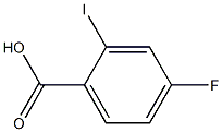 4-fluoro-2-iodobenzoic acid Structure