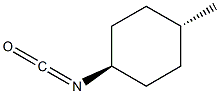 trans-4-Methyl Cyclohexyl Isocyanate Structure