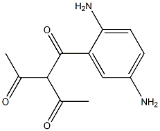 双乙酰基乙酰对苯二胺 结构式
