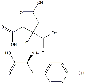 Tyrosine citrate 化学構造式