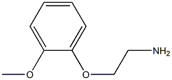邻甲氧基苯氧基乙胺, , 结构式
