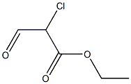 Ethyl 2-Chloro-2-formylacetate, Technical Grade, 5% Suspension in Benzene Struktur