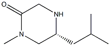  (R)-5-ISOBUTYL-1-METHYLPIPERAZIN-2-ONE