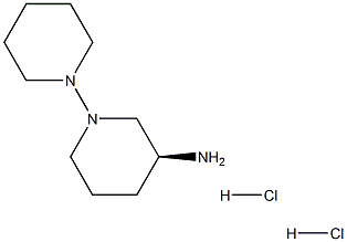 (S)PIPIPERIDIN-3-AMINEDIHYDROCHLORIDE Struktur