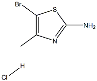 2-AMINO-5-BROMO-4-METHYLTHIAZOLEHCL,,结构式