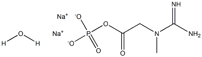 CREATINEPHOSPHATEDISODIUMHYDRATE,,结构式