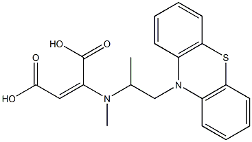 PROMETHAZINEMALEATE,,结构式