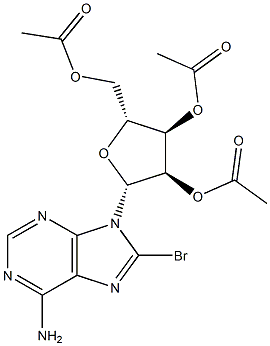 2',3',5'-Tri-O-acetyl-8-bromo-D-adenosine|