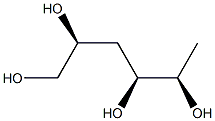 3,6-Dideoxy-D-arabino-hexose 结构式