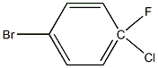 1-bromo-4-chloro-4-fluorobenzene,,结构式