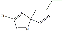 2-butyl-5-chloro-imidazolecarboxaldehyde Struktur