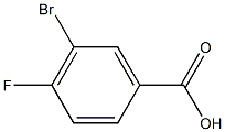 4-fluoro-5-bromobenzoic acid Structure