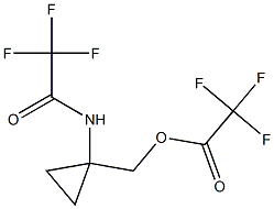 (1-[(2,2,2-Trifluoroacetyl)amino]cyclopropyl)methyl trifluoroacetate