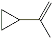 (1-Methylvinyl)cyclopropane. Structure