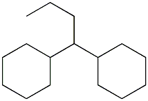 1,1-Dicyclohexylbutane.|