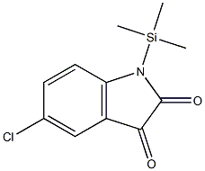  1H-Indole-2,3-dione, 5-chloro-1-(trimethylsilyl)-