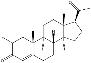  4-Pregnen-3,20-dione, 2-methyl-