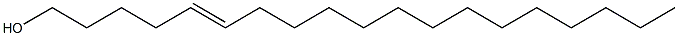 5-Nonadecen-1-ol Structure